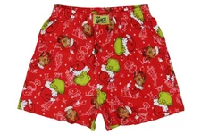 Dr. Seuss The Grinch Men's Max Grinch Cindy Lou Who AOP Boxers