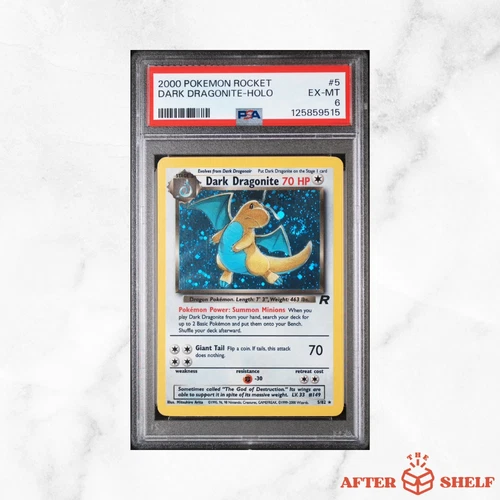 Dark Dragonite #5 - PSA 6