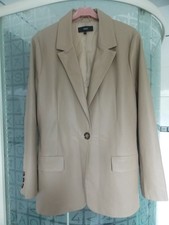 Next Damenjacke aus Polyurethan (Kunstleder) Größe 14
