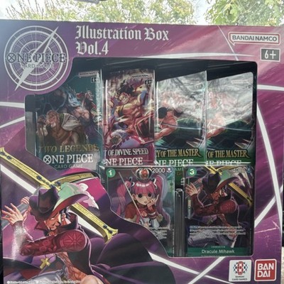bandai namco one piece card game illustration box vol. 4 One Piece TCG: A Fist Of Divine Speed Booster Box [OP-11] main image 0