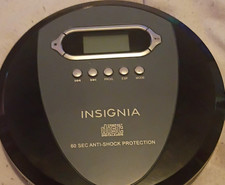 Insignia NS-P4112 CD Player Black 60 Sec Anti-Shock Protection