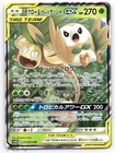 Rowlet & Alolan Exeggutor GX 001/054 Japanese Pokemon Sky Legend Double Rare