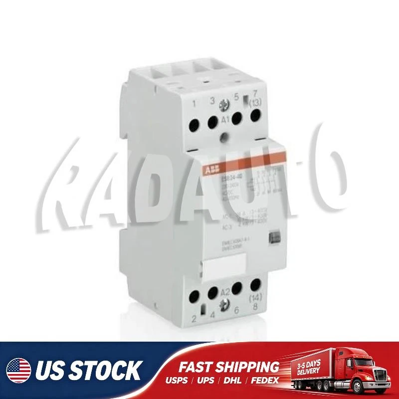 New ABB ESB24-22 GHE3291302R0006 230-240VAC/DC Contactors 2NO+2NC US Free TAX