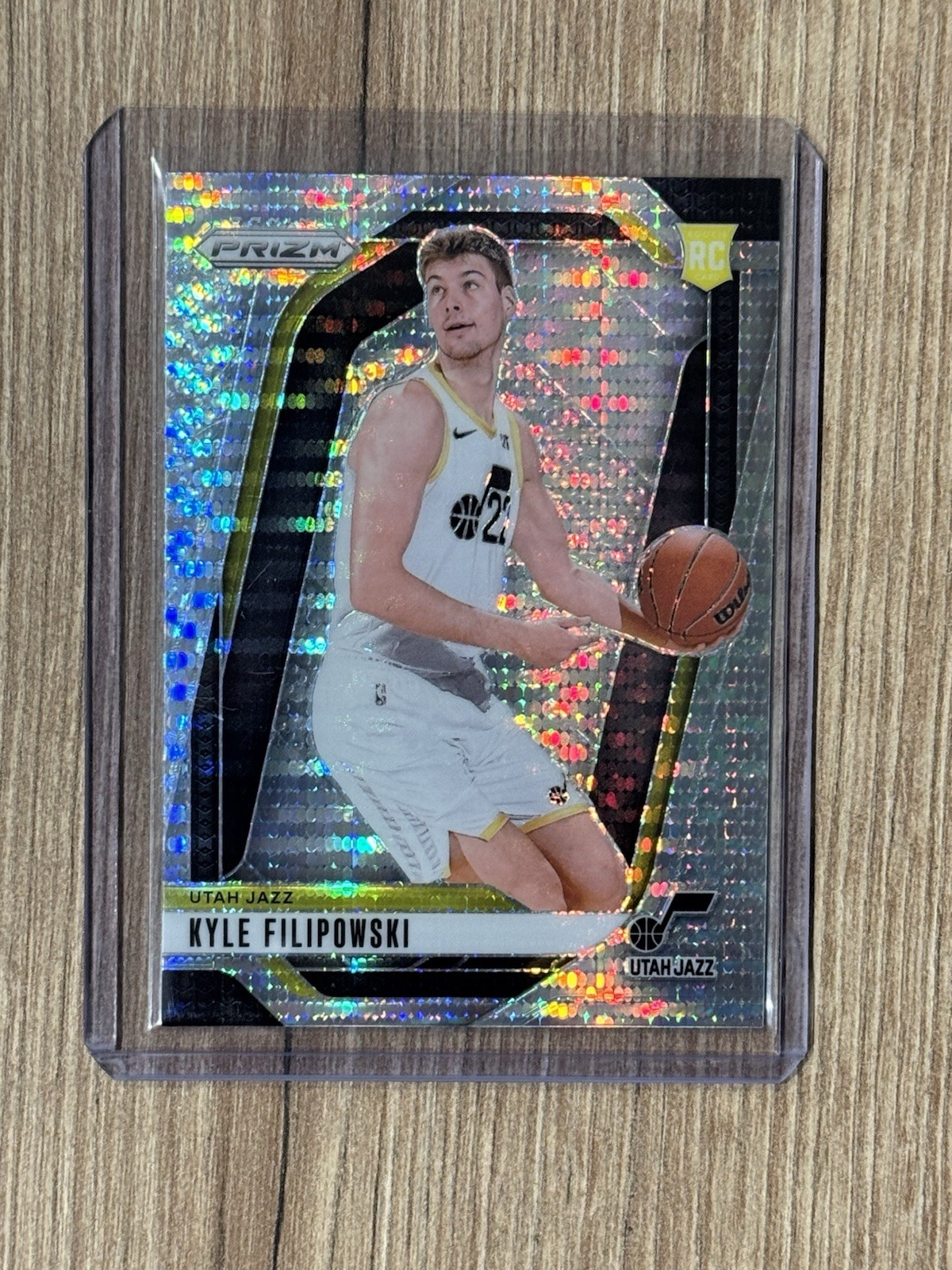 2024-25 Panini Prizm Kyle Filipowski Pulsar Prizm RC #263 Utah Jazz