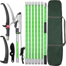 27 Feet Tree Pole Pruner Manual Branches Trimmer Tree Branch Garden Tools