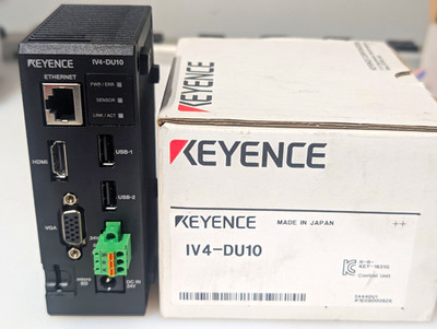 KEYENCE IV4-DU10 Solid State Vision Sensor Controller Digital DC SPDT Panel New
