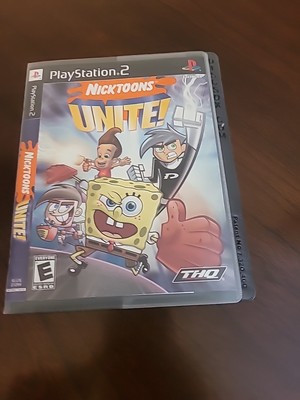  Nicktoons Unite / PlayStation 2 PS2 / Missing Case/ Clean / Tested Ready  Disc 