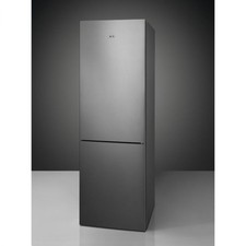Image of AEG RCB632E2MX 60cm Frost Free Fridge Freezer in Stainless Steel GRADE B