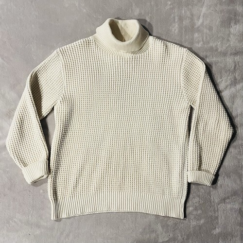 Maglione girocollo Aime Leon Dore New York bianco waffle uomo taglia media - Foto 1 di 3