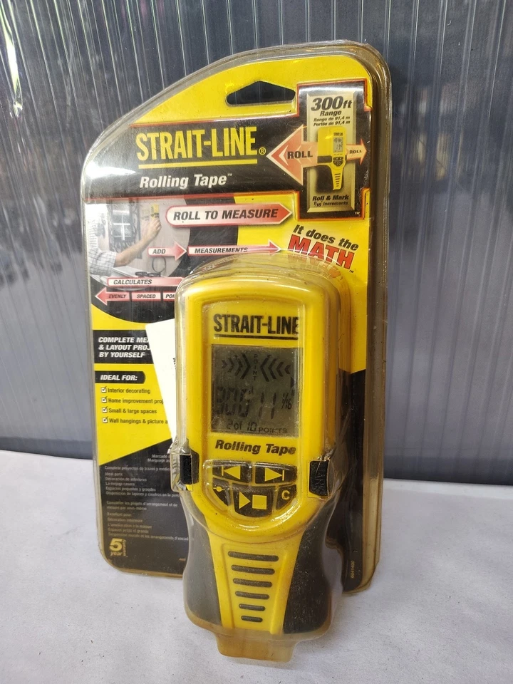 Strait Line Rolling Tape Measure Digital Display  - Image 2 of 4