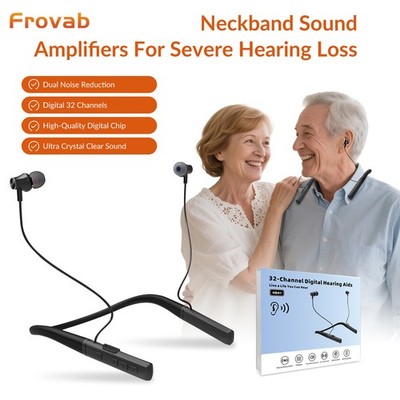 Rechargeable Digital Body Worn Hearing Aid Sound Amplifier for Senior Adults OTC