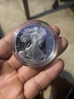 1998 Silver American Eagle One Dollar Proof -One Ounce Silver Bullion COA & Box