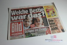 Bildzeitung 07.04.2003 April Munich Bavaria 18. 19. 20th Birthday Gift MB 