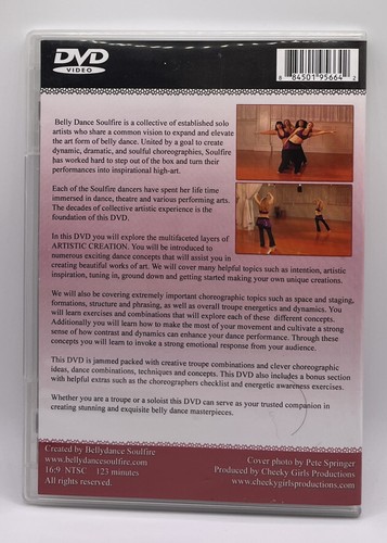Crafting Choreography Bellydance Soulfire BellyDance Instructional Practice DVD - Imagen 2 de 4