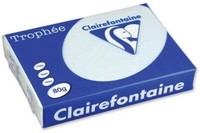 Clairefontaine Trophee Color 1971C Hellblau 80G A4 - 500 Blatt Farbiges Papier