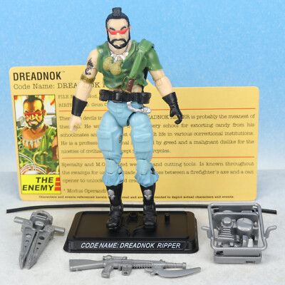 GI Joe 25th Anniversary DREADNOK RIPPER v6 Complete 3.75