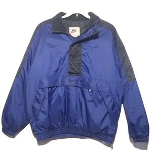 blue nike coat