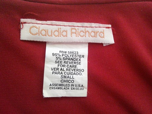 Claudia Richard Women's Red Ruffle Sleeveless Top Blouse Size Small - Picture 3 of 8