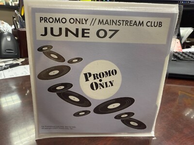PROMO ONLY MAINSTREAM CLUB 2XCD JUNE 2007 NEW