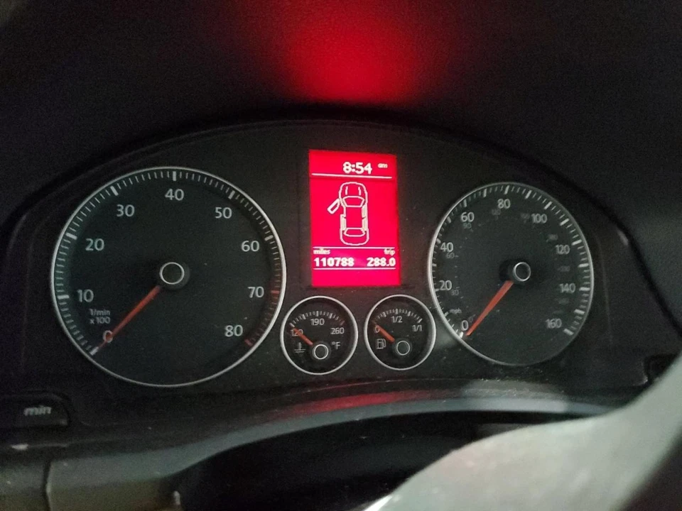 2007 VOLKSWAGEN EOS REAR LEFT QUARTER GLASS #009149 - Image 4 of 4