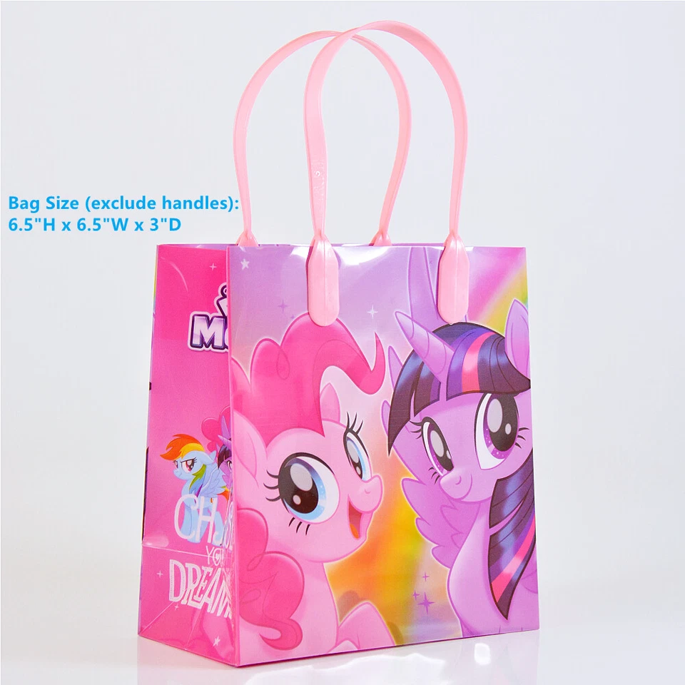 Bolsas de regalos My Little Pony Party Favor 12 piezas | Bolsas de regalo de fiesta My Little Pony Foto 4 de 4