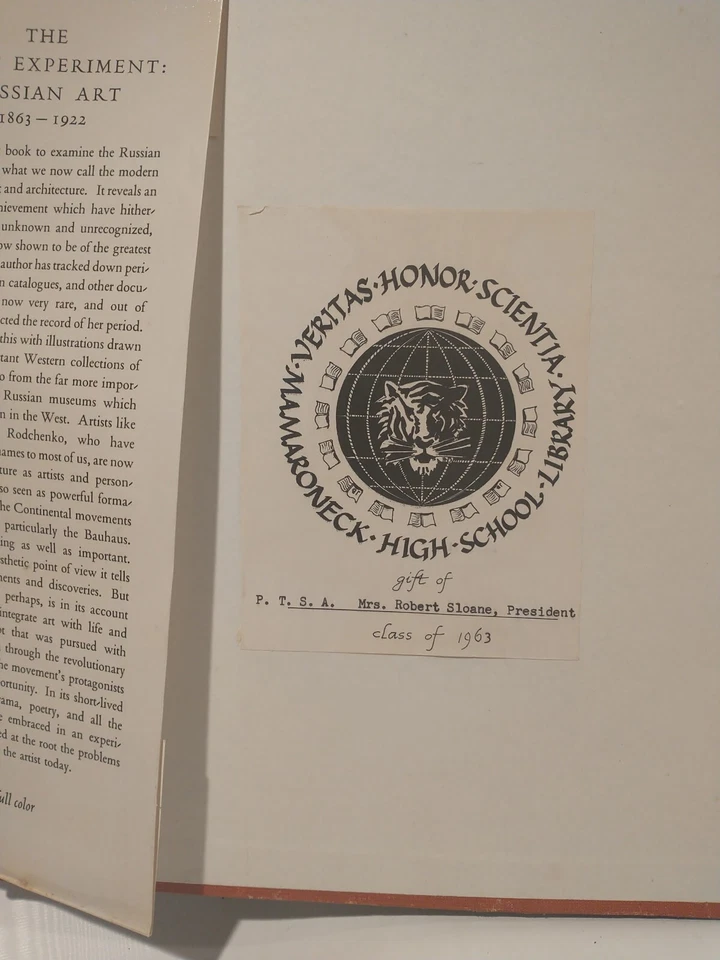 THE GREAT EXPERIMENT: RUSSIAN ART 1863-1922  Camilla Gray 1962 First Edition - Image 4 of 4