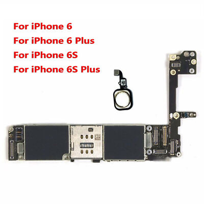 Main Motherboard w/ Touch ID For iPhone 6 6P 6S 6S Plus 64GB