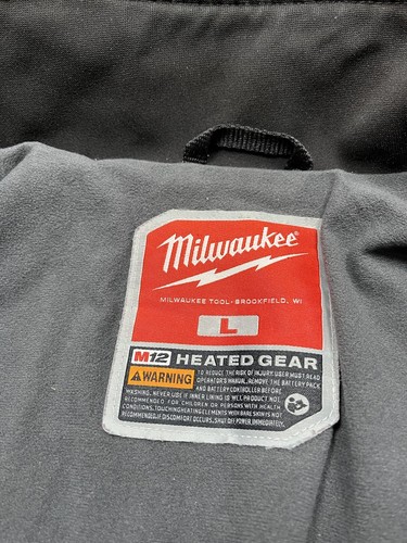 Milwaukee M12 Toughshell Heated Gear Jacket Mens Large NO BATTERY - Picture 5 of 8