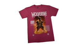 Marvel Wolverine Mens Weapon X Weapon Ten Logan Experiment X Pink Shirt New S
