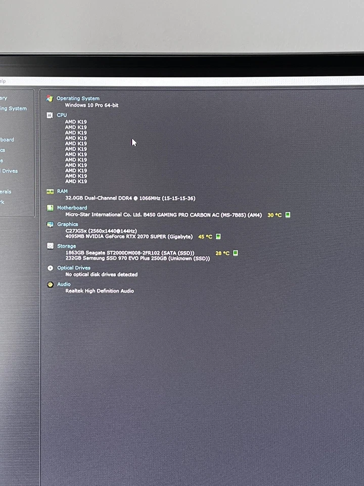 WHITE GAMING PC FULL BUNDLE, MONITOR, PC - RTX 2070 SUPER + AMD 5600x - Image 4 of 4