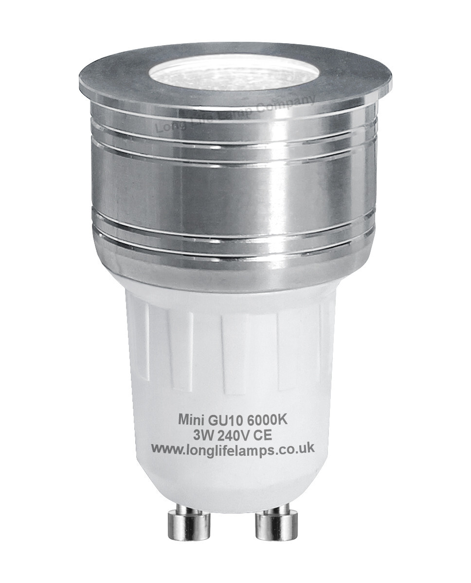 3W Mini GU10 LED High Power LED Replacement Small GU10 Halogen 35mm New