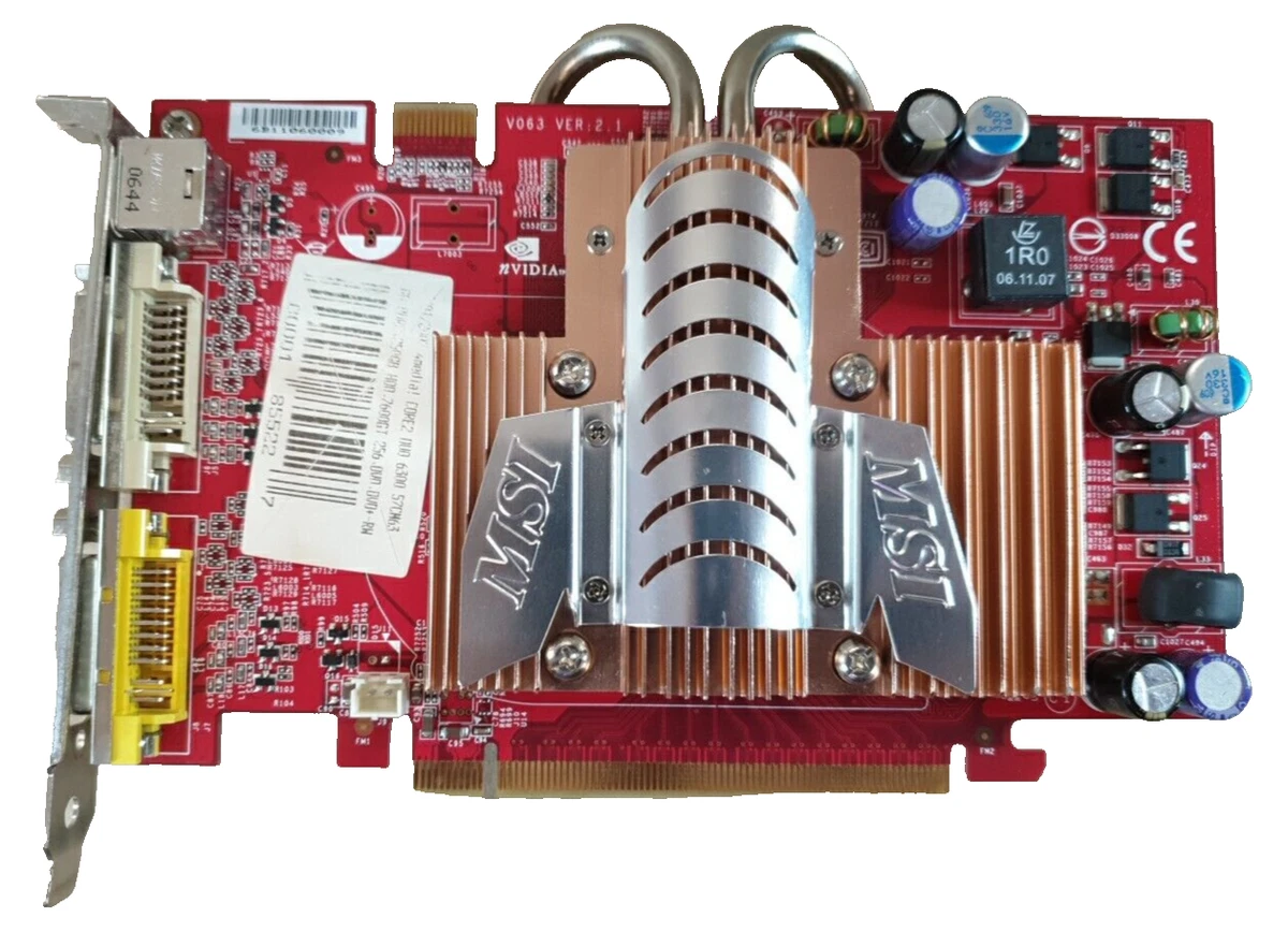 Carte Graphique NVIDIA GeForce 7600 GT 256Mo Founder Edition - PCB Court - Occasion Rare