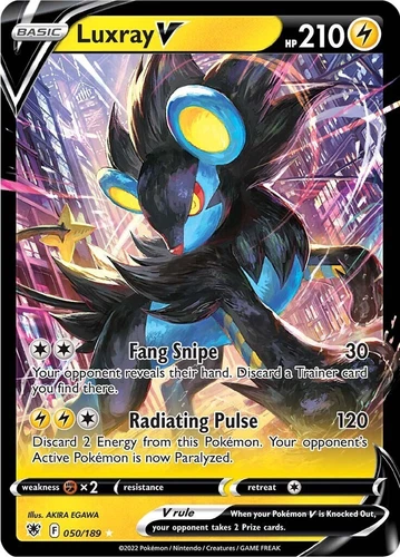 Luxray V 050/189 Swsh10: Astral Radiance