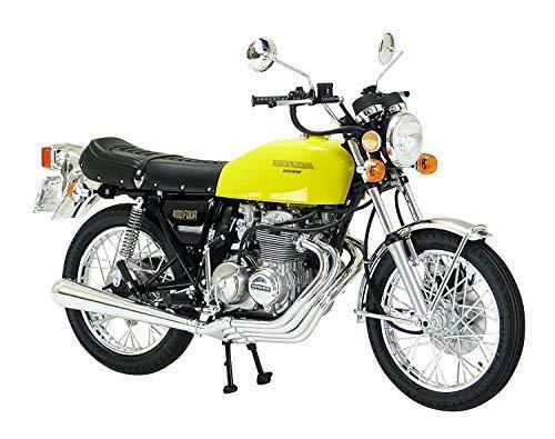 アオシマ ホンダCB400FOUR 1/12 Aosima 1/12 Scale Honda CB400FOUR-I/II Bike Model Kit from Japan
