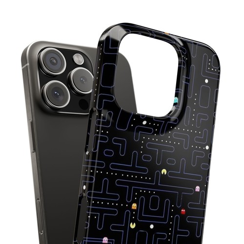 Funda Delgada iPhone, Diseño Retro Pac Man Arcade Tablero de Juego, Acabado Brillante - Imagen 4 de 73