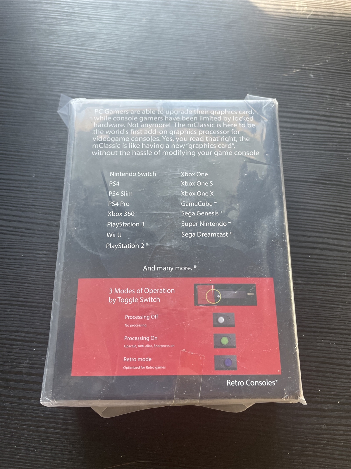 Marseille mClassic Plug and Play Video Game Console 1440p 4K Upscaler