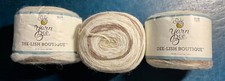 3 x 150 Yarn Bee Dee-lush boutique yarn cakes (Hobbylobby)