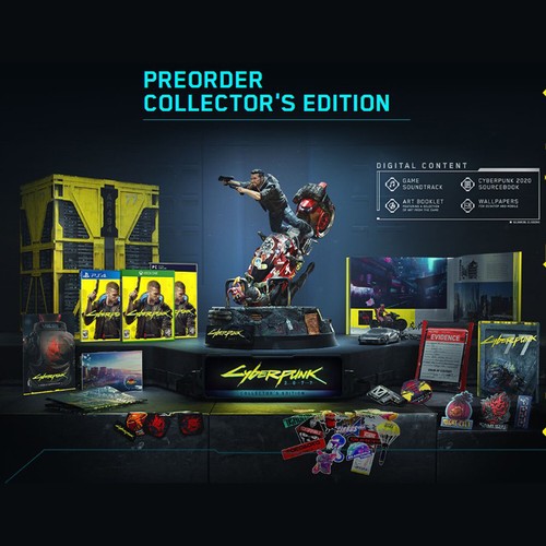 Cyberpunk 2077 Collectors Edition Merchandise | PS4 Game | You Choose!!
