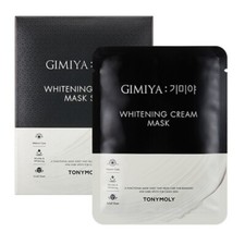 TONYMOLY GIMIYA Whitening Cream Mask Set 25ml 10 Sheets Blemish Reduction