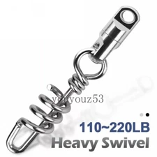 Fishing Snap Swivel Heavy Duty Dredge Dawg Swivel for Saltedwater Sea Fishing