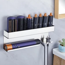 Hair Dryer Holder, Storage Holder for Curling Iron Accessories, Straightener ...
