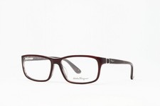 Salvatore Ferragamo Men's Eyeglasses SF2608 610 Burgundy Horn 55mm Demo Lens NEW