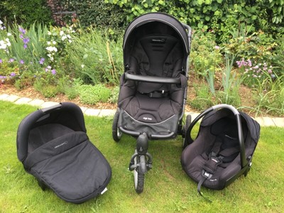 poussette high trek marron