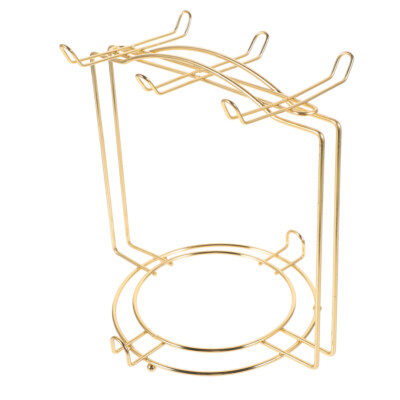 Coffee Mug Holder Tree Expresso Cup Kitchen Cabinet Organizer Golden Stand