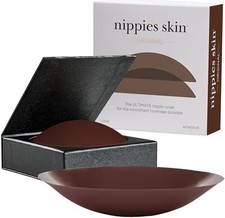 Nippies Nipple Covers for Women - Sticky Adhesive Silicone Pasties - Reusable