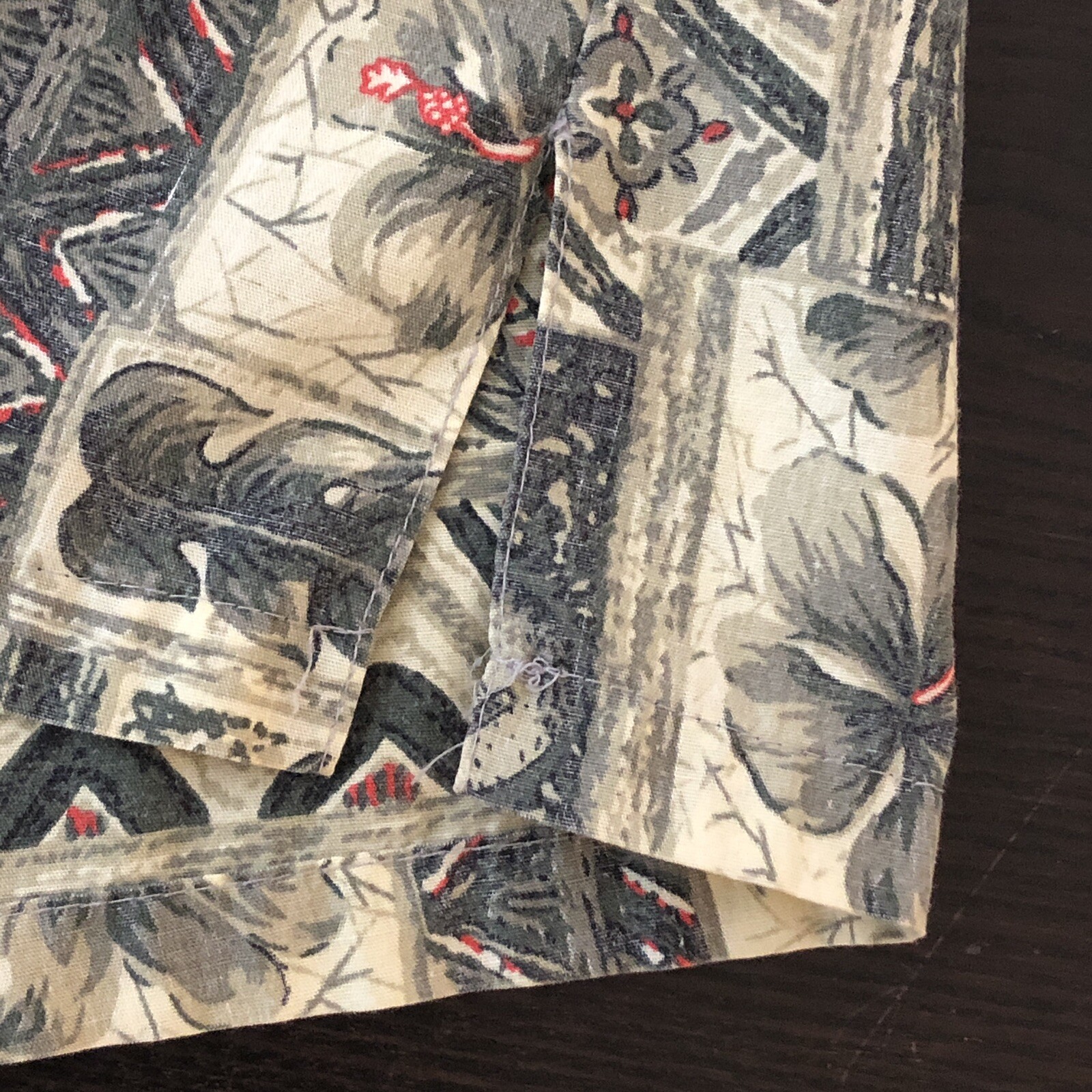 Hawaiian Islands Brand Shirt by Kalaheo Hawaiian XL Flowers Wa'a Kamaka