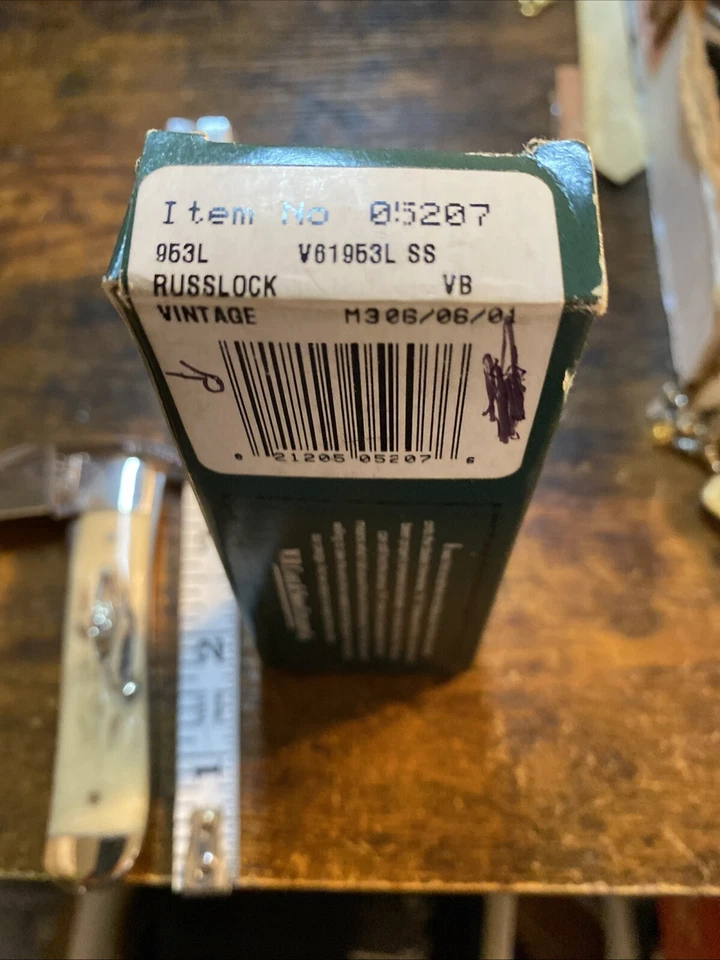 Case XX 2001 Russlock V61953L SS -vintage Bovine Bone - Image 4 of 4