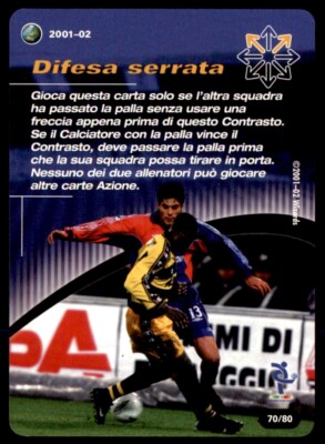 Wizards of the Coast Italy (2001-02) Difesa serrata - Tactic card No.T70
