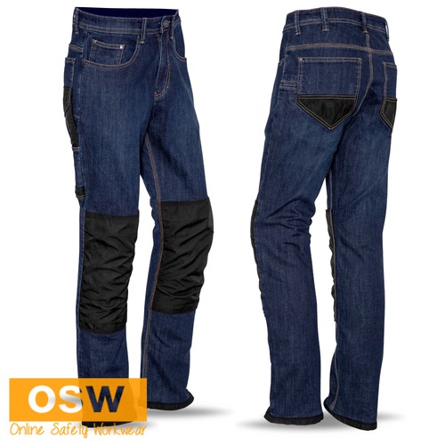 Mens Heavy Duty Cordura STRETCH Work 