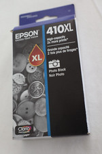 New Epson T410XL120 410XL High-Capacity Black Ink Cartridge Exp. 03/2026